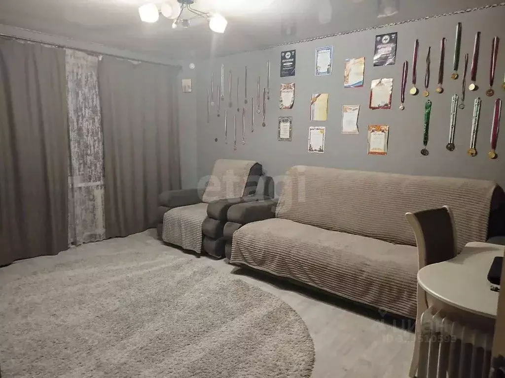 2-к кв. Курганская область, с. Кетово ул. Красина, 22 (48.8 м) - Фото 1
