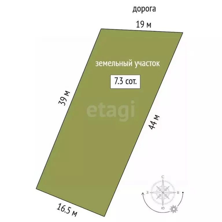 Участок в Тюменская область, Тюмень Электрон СНТ, ул. Серебряная, 2 ... - Фото 1