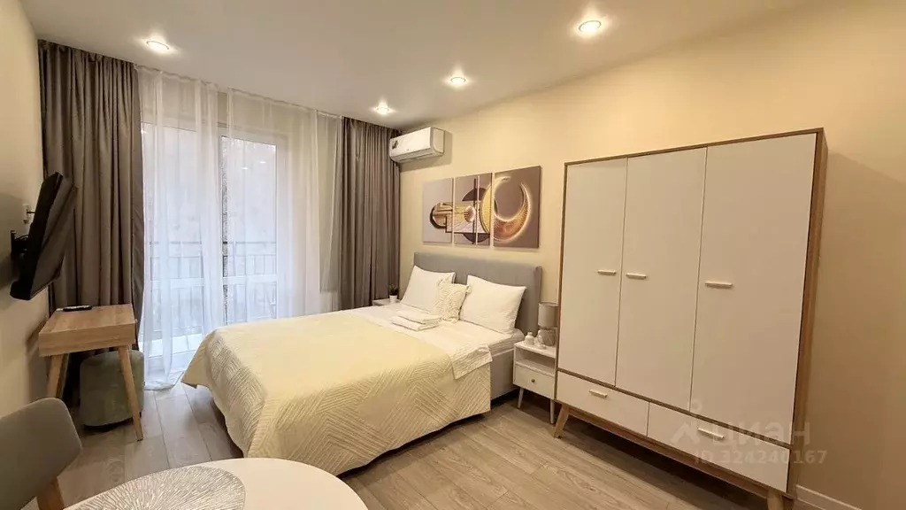 Студия Краснодарский край, Сочи ул. Искры, 88к3 (29.0 м) - Фото 1