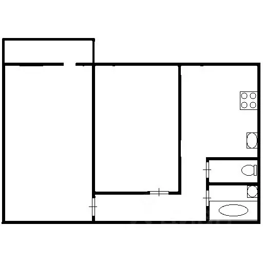 2-к кв. Московская область, Красногорск городской округ, д. Глухово ... - Фото 2