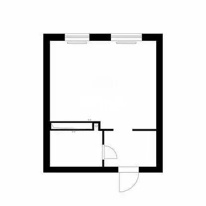 1к в -комнатной квартире (16 м) - Фото 1