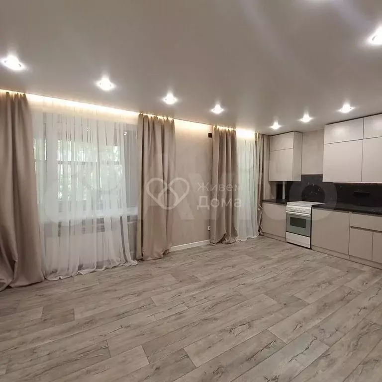 2-к. квартира, 51,7 м, 1/5 эт. - Фото 0