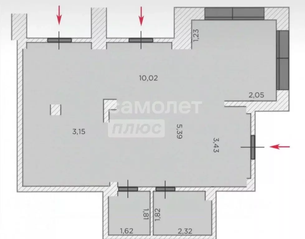 Торговая площадь в Тюменская область, Тюмень Причальная ул., 11 (60 м) - Фото 1