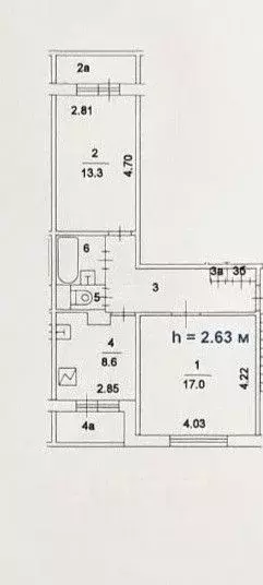 2-к кв. Москва ул. Знаменские Садки, 5К1 (52.1 м) - Фото 2