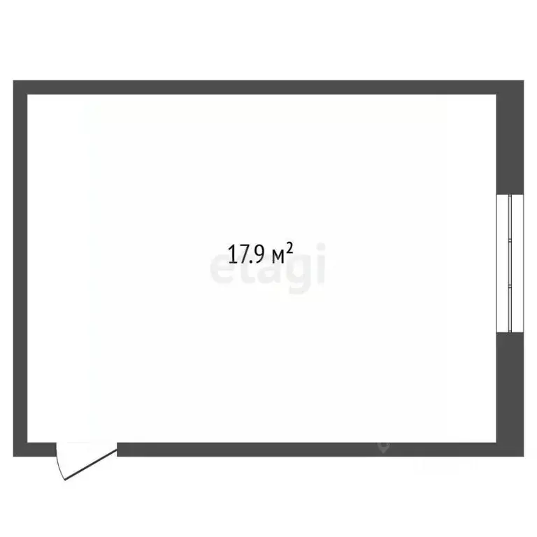 Комната Владимирская область, Муром Совхозная ул., 13 (17.9 м) - Фото 2