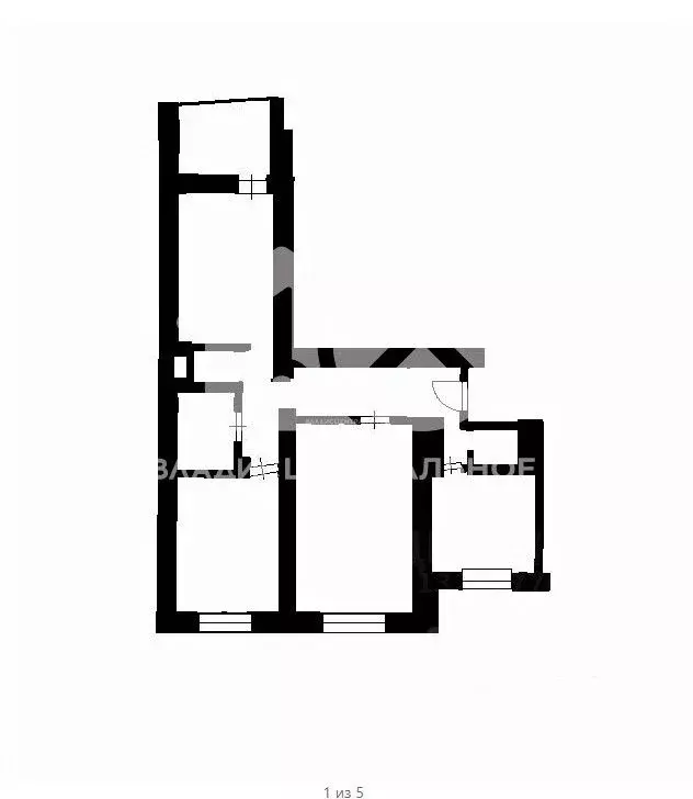 3-к кв. Новосибирская область, Искитим Индустриальный мкр,  (64.0 м) - Фото 2