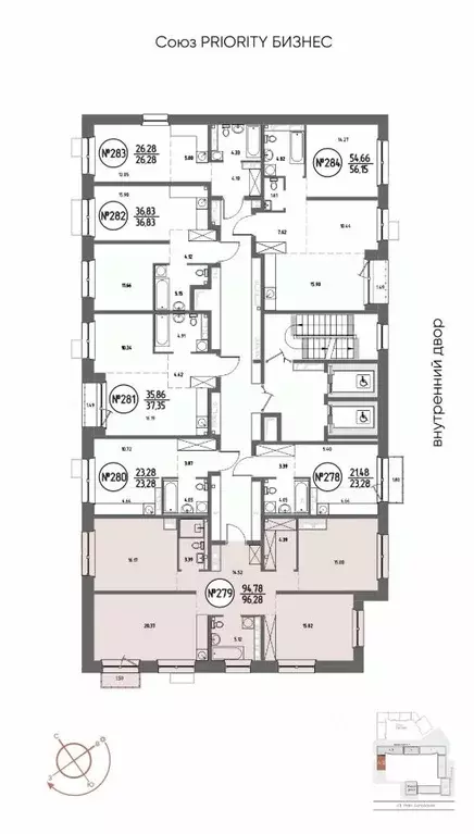 3-к кв. Иркутская область, Иркутск Макс жилой комплекс (96.28 м) - Фото 1