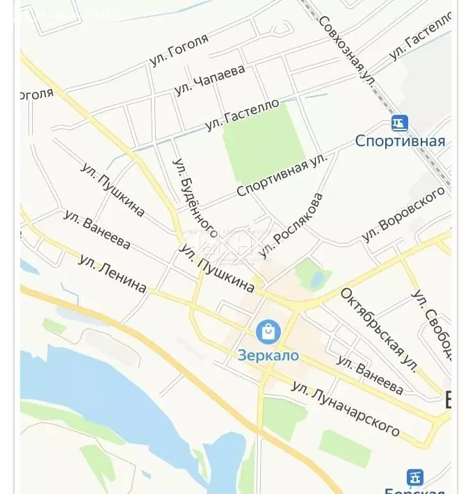 Участок в Бор, улица Будённого, 1 (4.6 м) - Фото 1