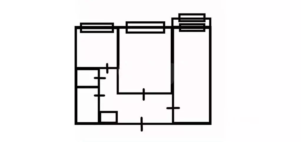 2-к кв. Кемеровская область, Новокузнецк просп. Строителей, 100 (52.4 ... - Фото 2
