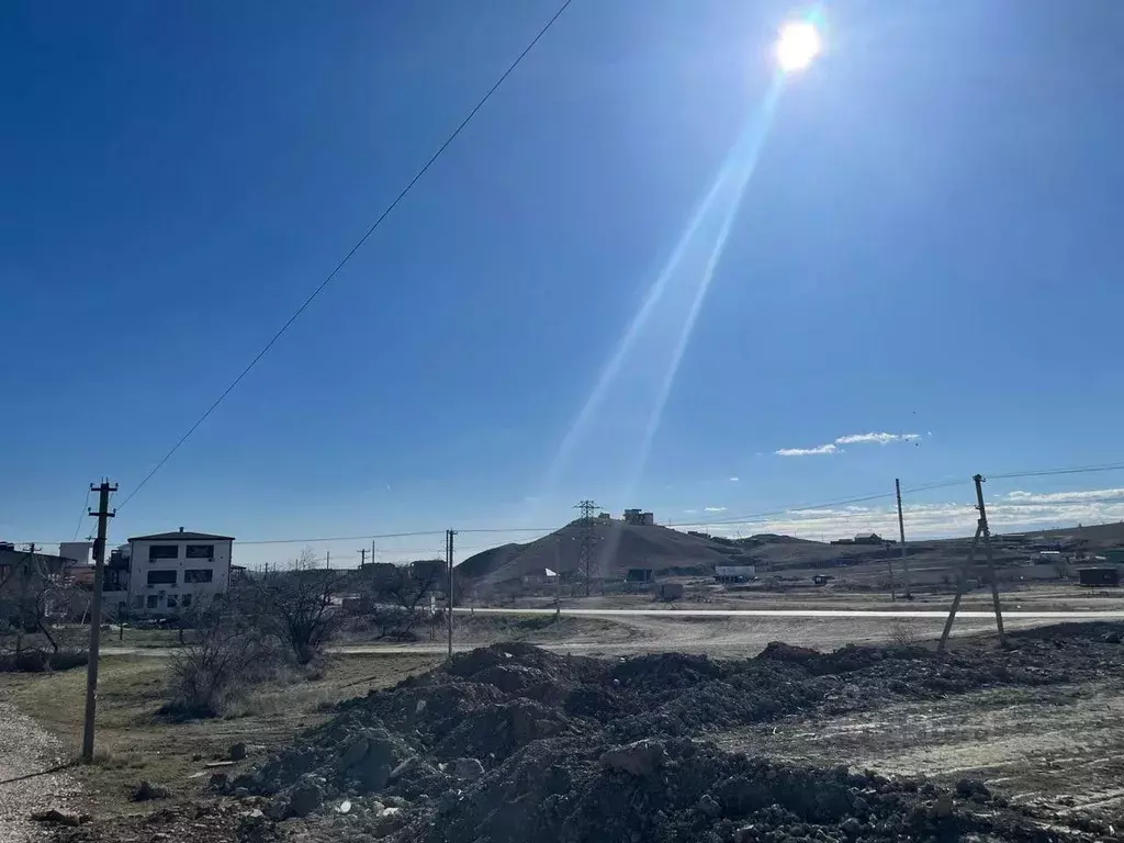 Участок в Крым, Судак муниципальный округ, с. Миндальное, Солнечная ... - Фото 1