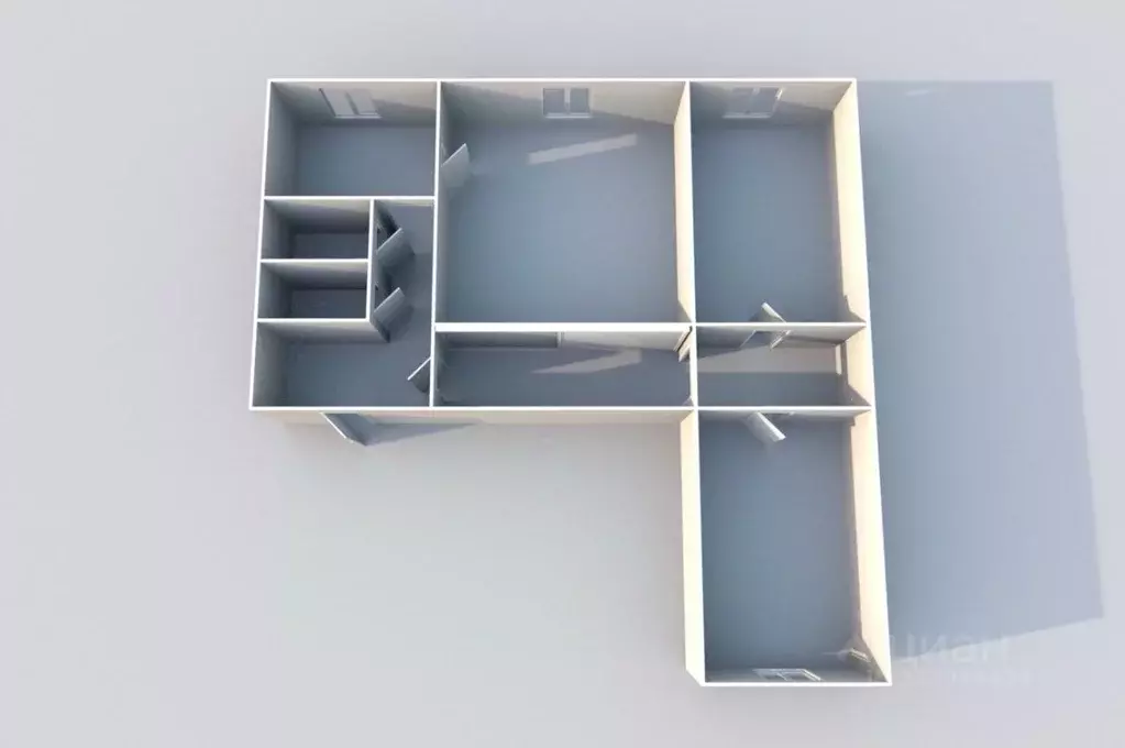 3-к кв. Курганская область, Курган Пролетарская ул., 59 (81.0 м) - Фото 2