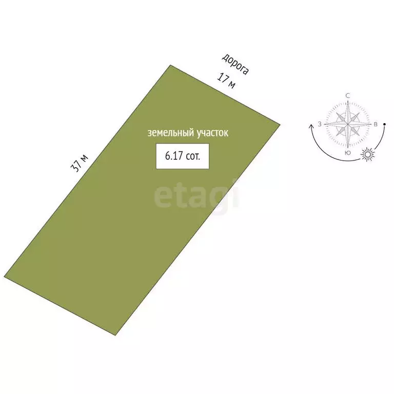 Участок в Челядиново, Северная улица (6.17 м) - Фото 2