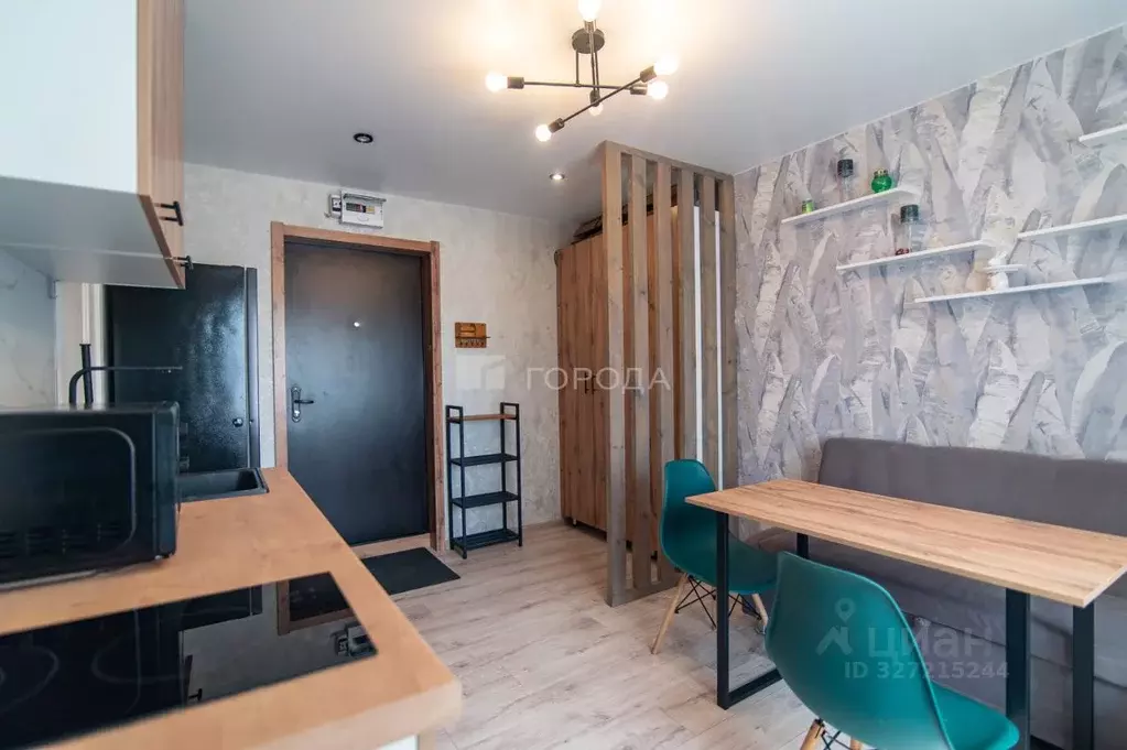 1-к кв. Алтайский край, Барнаул Новосиликатный мкр, Благовещенская ... - Фото 1