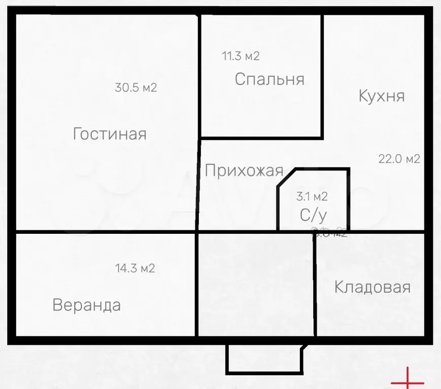 Дом 99 м на участке 26 сот. - Фото 0