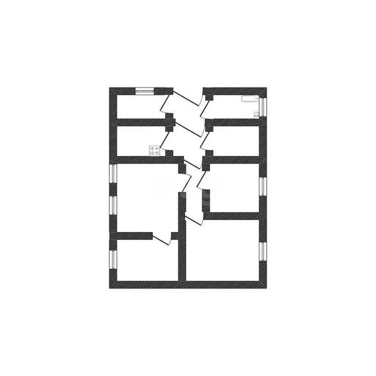 Дом в село Малакеево, Парковая улица (88.1 м) - Фото 1