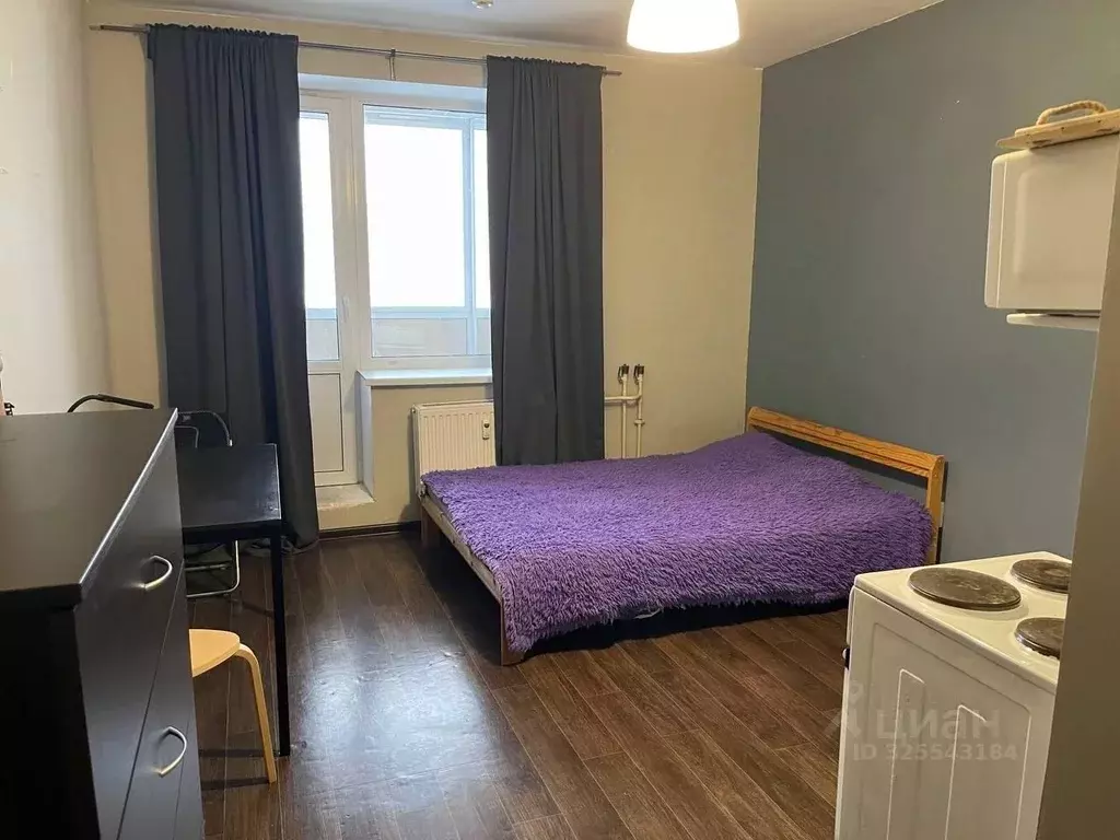 Студия Ленинградская область, Всеволожский район, пос. Бугры бул. ... - Фото 1