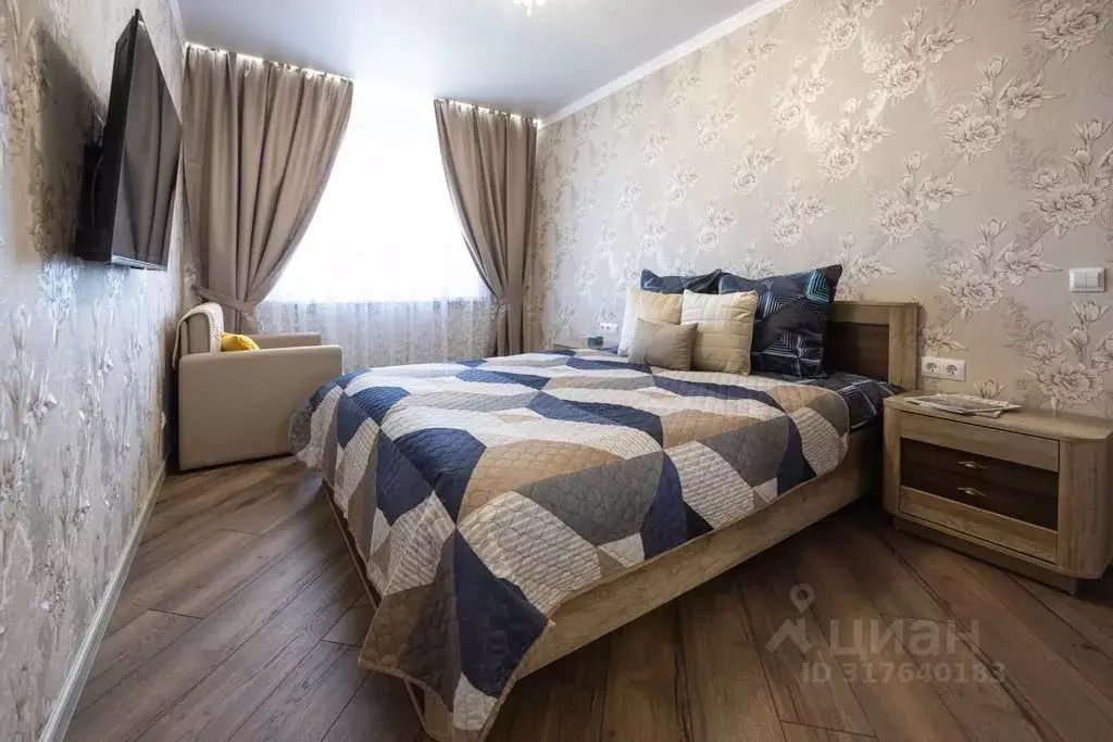 1-к кв. Калининградская область, Гурьевск Крайняя ул., 9А (34.0 м) - Фото 1