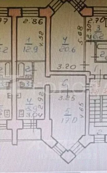 2-к кв. Томская область, Томск ул. Яковлева, 2/1 (50.4 м) - Фото 2
