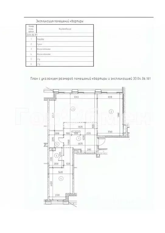 3-к кв. Москва Жилой комплекс остров, 4-й кв-л,  (94.4 м) - Фото 1