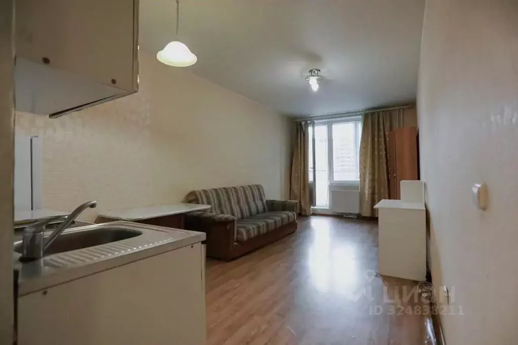 Студия Санкт-Петербург Камышовая ул., 38к1 (26.7 м) - Фото 2