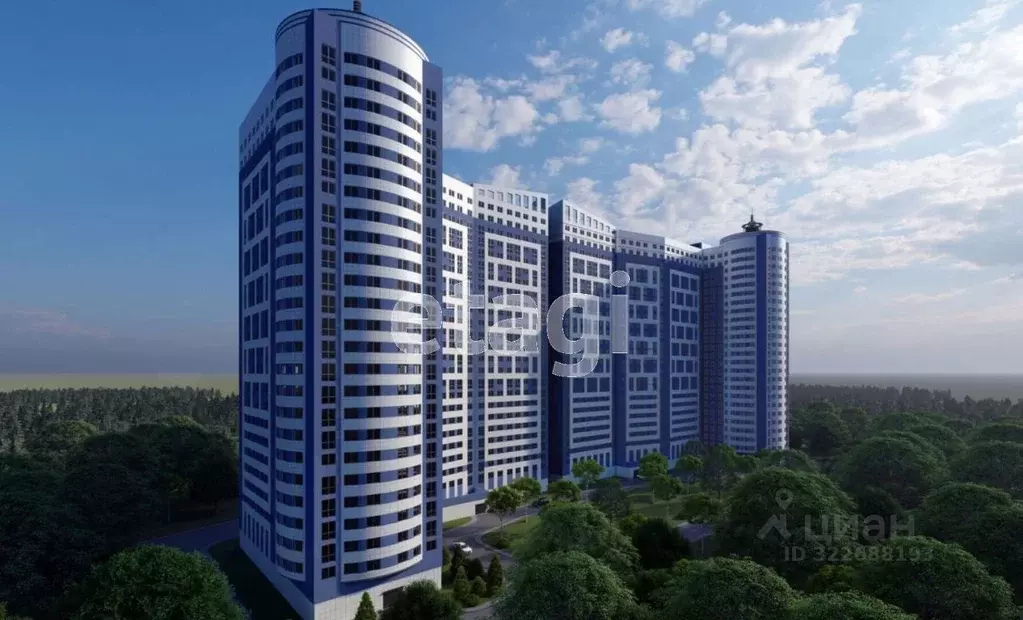 Студия Ростовская область, Ростов-на-Дону Береговая ул., 73с1 (28.0 м) - Фото 0