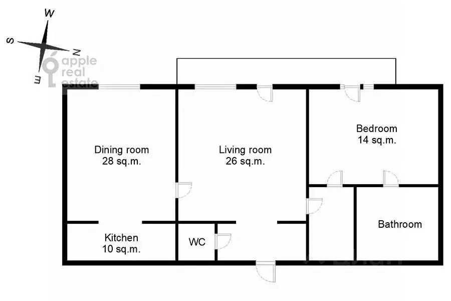 3-к кв. Москва ул. Расплетина, 14 (85.0 м) - Фото 2