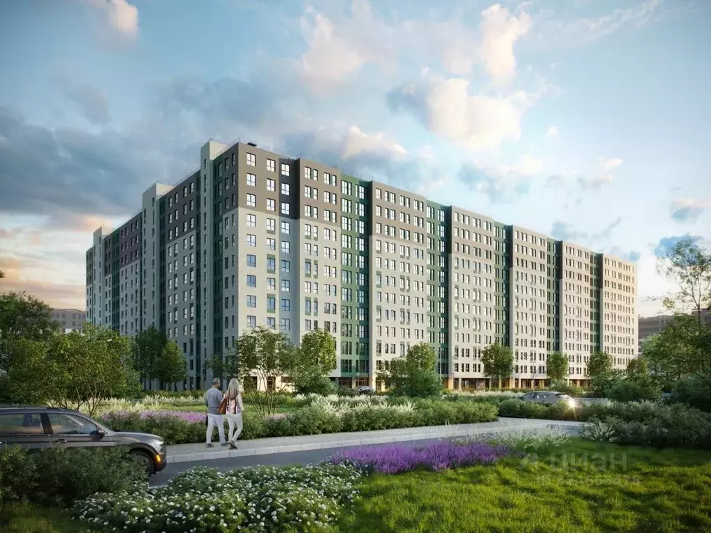 1-к кв. Санкт-Петербург пос. Шушары, просп. Старорусский, 5к2 (30.1 м) - Фото 2