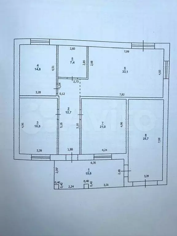 Дом 140 м на участке 8 сот. - Фото 0