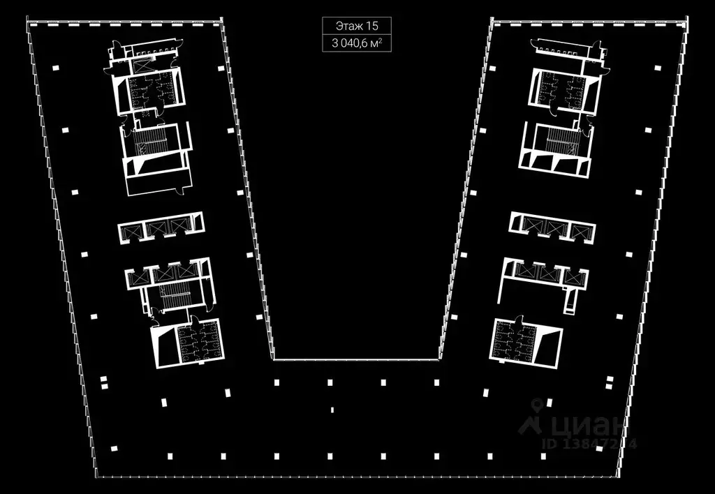 Офис в Москва наб. Пресненская, 4 (3041 м) - Фото 1