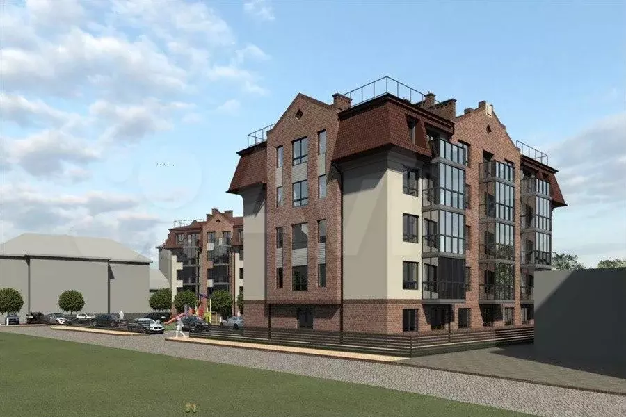 2-к. квартира, 47,6 м, 4/5 эт. - Фото 0