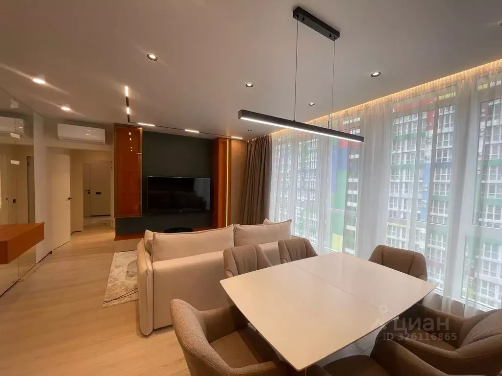 3-к кв. Краснодарский край, Сочи Пластунская ул., 123Ак2 (74.0 м) - Фото 1