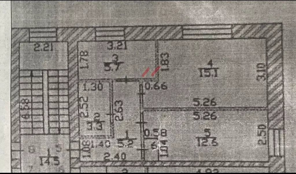 2-к кв. Хакасия, с. Таштып ул. Октябрьская, 83 (42.5 м) - Фото 2