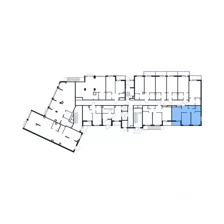 2-к кв. Ленинградская область, Мурино Всеволожский район, ул. ... - Фото 2
