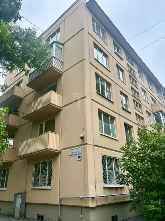 2-к кв. Санкт-Петербург ул. Замшина, 40 (41.7 м) - Фото 1