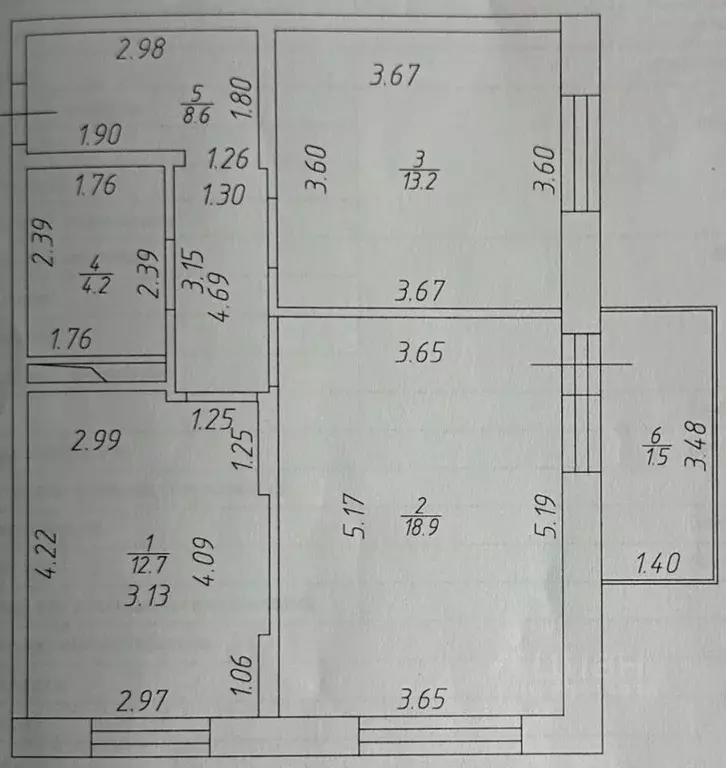 2-к кв. Татарстан, Казань ул. Алексея Козина, 3А (59.1 м) - Фото 1