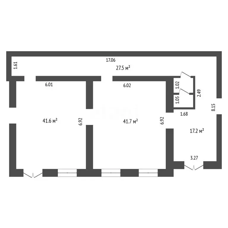 Помещение свободного назначения (110 м) - Фото 1
