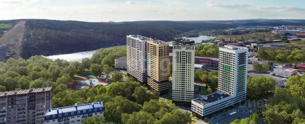 1-к кв. Свердловская область, Екатеринбург ул. Новостроя, 9 (35.5 м) - Фото 1