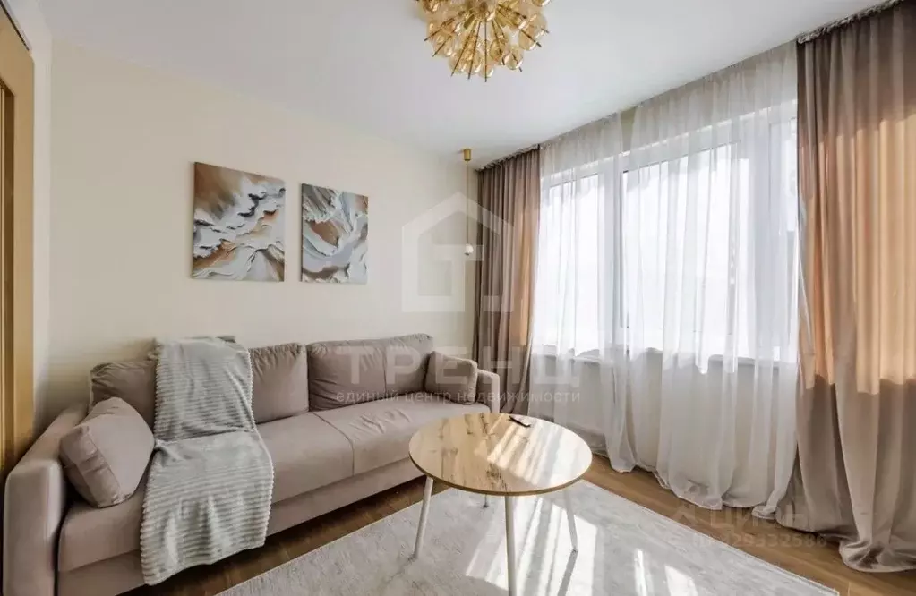 2-к кв. Санкт-Петербург Наличная ул., 40К1 (33.84 м) - Фото 1