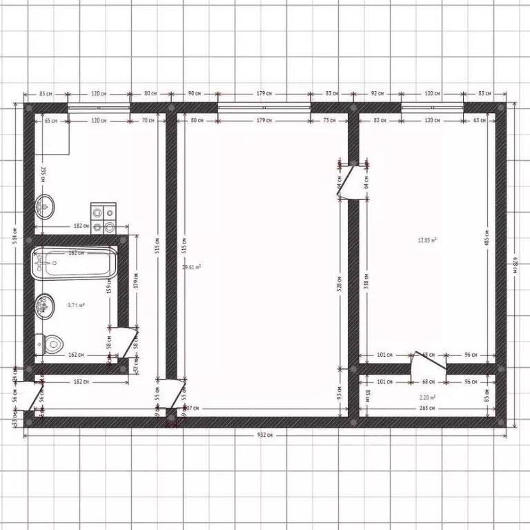 2-к кв. Иркутская область, Ангарск 177-й кв-л, 13 (45.1 м) - Фото 2