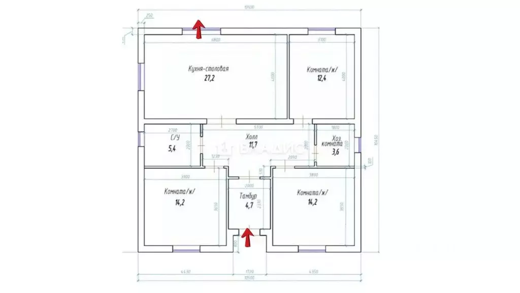 Дом в Калининградская область, Гурьевский муниципальный округ, пос. ... - Фото 2