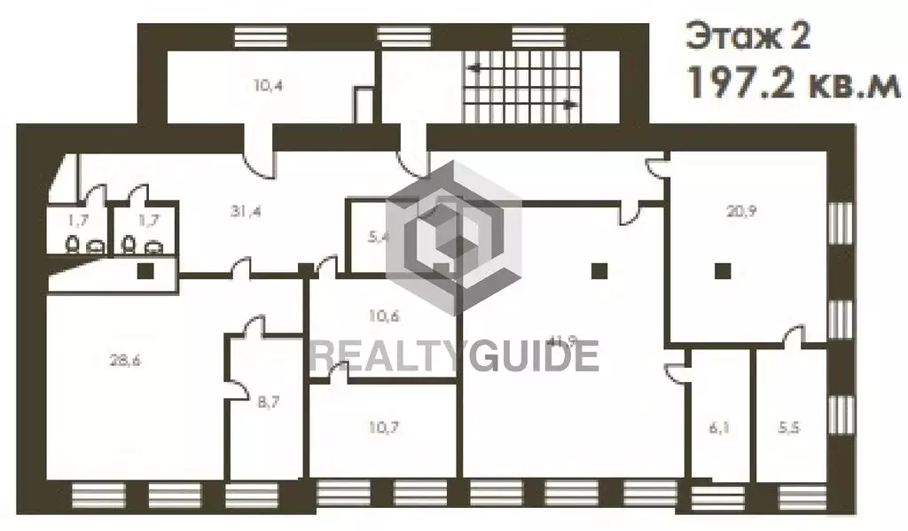 Офис (197.2 м) - Фото 2