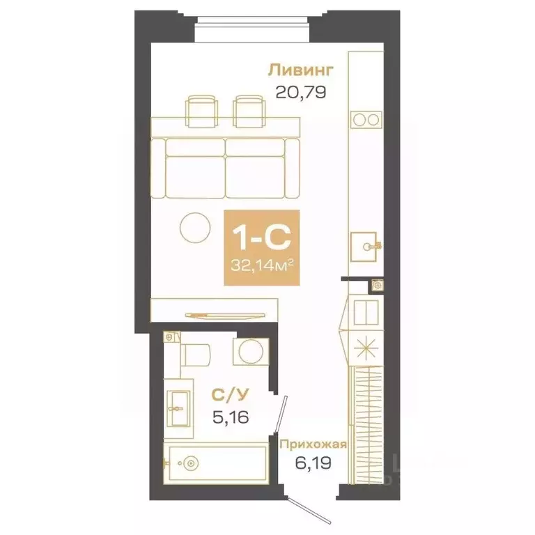 1-к кв. Новосибирская область, Новосибирск Академгородок мкр, ул. Мусы ... - Фото 1