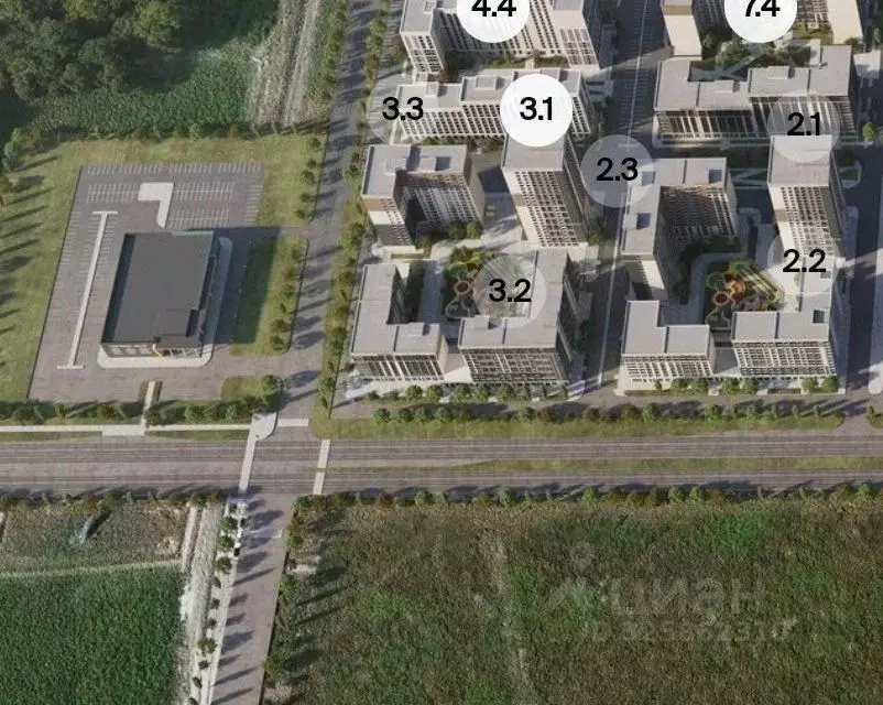 1-к кв. Ставропольский край, Ставрополь просп. Российский, 17к2 (50.8 ... - Фото 1