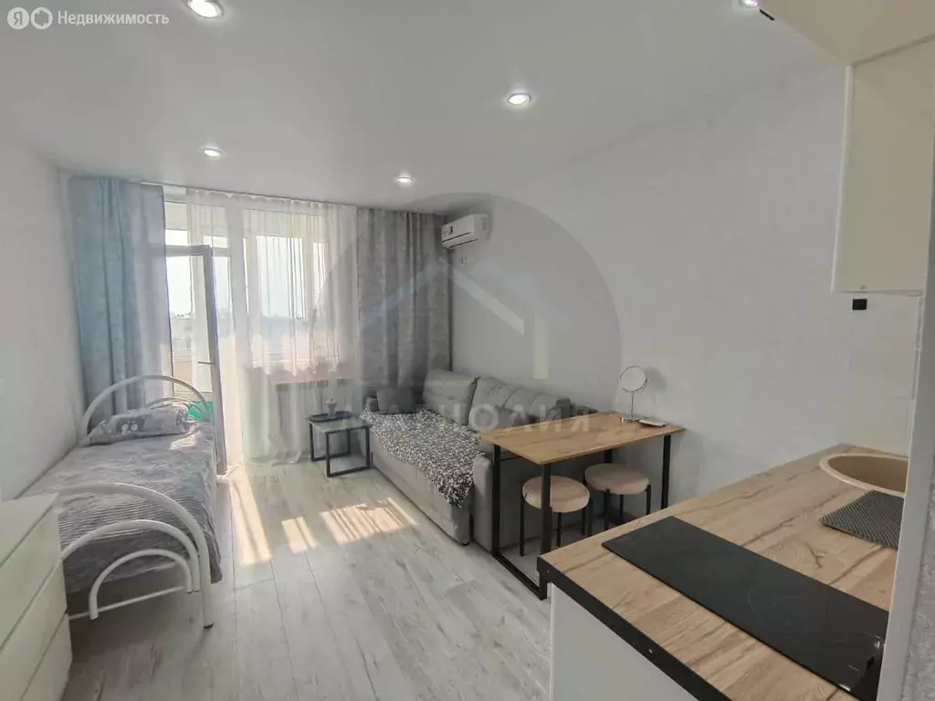 Квартира-студия: Анапа, Рождественская улица, 55к2 (28 м) - Фото 0