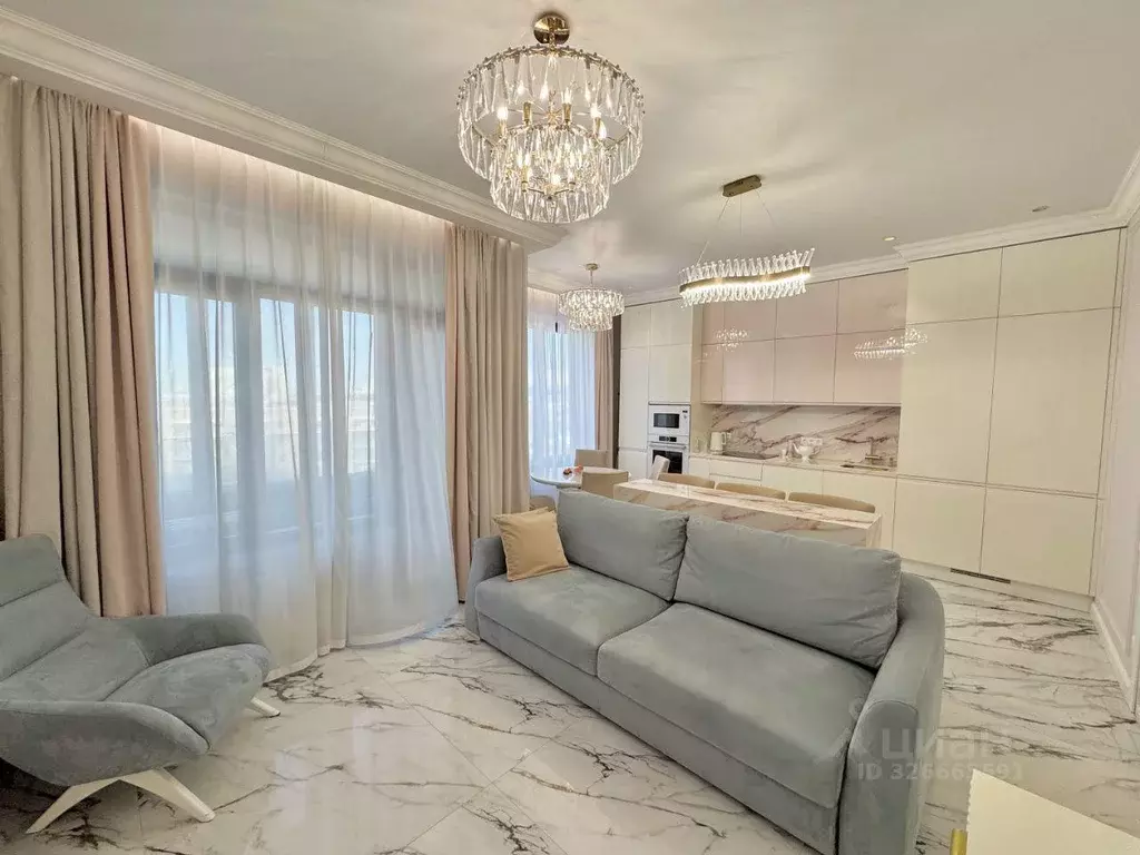 Квартира, 2 комнаты, 80 м - Фото 2