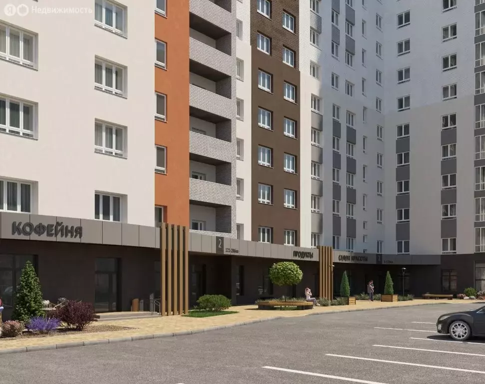 Квартира-студия: Брянск, Степная улица, уч2Б (32.4 м) - Фото 2