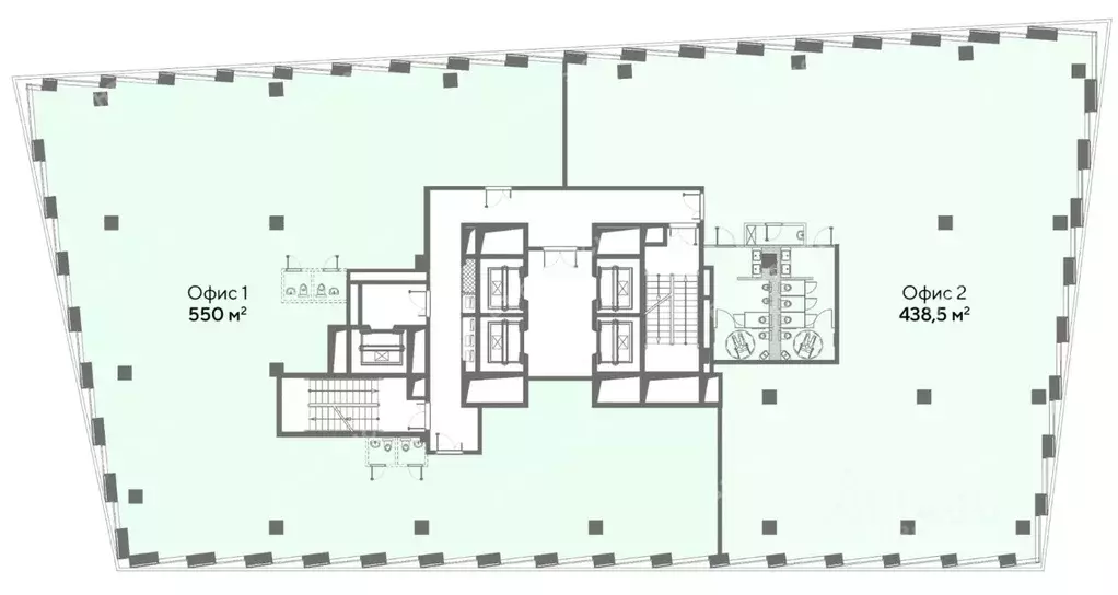 Офис в Москва ул. Обручева, 23С1 (989 м) - Фото 1