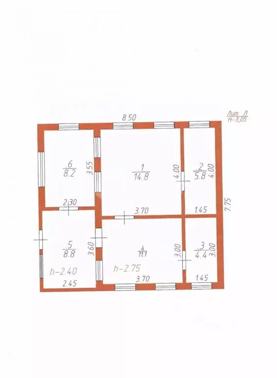 Дом в Краснодарский край, Кореновск ул. Островского, 4 (53 м) - Фото 2