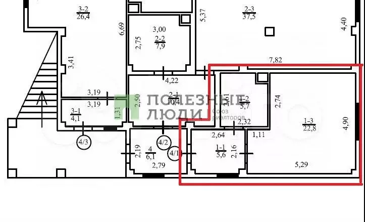 Апартаменты-студия, 33,3 м, 1/2 эт. - Фото 0