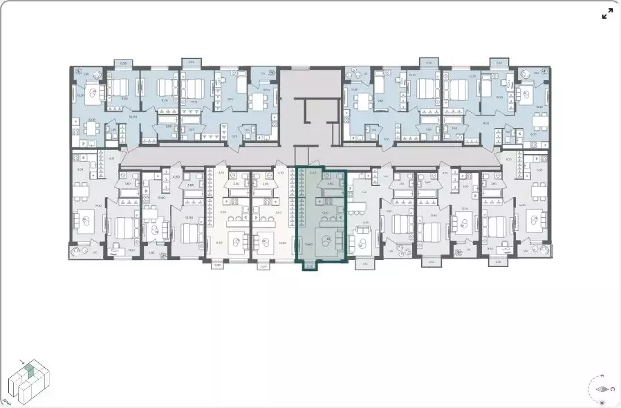 Квартира-студия: село Перхушково, микрорайон Равновесие, 5 (30.2 м) - Фото 2